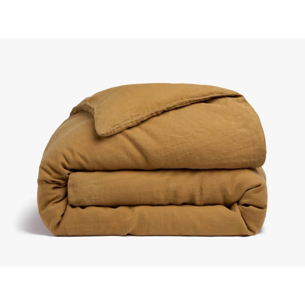 Parachute Home • Twin/Twin XL Ochre Linen Duvet Cover